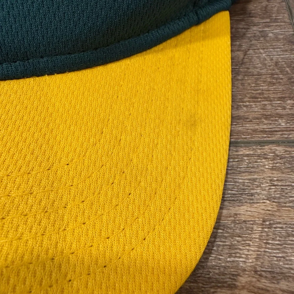 Youth Oakland Athletics A's OC Sports Team MLB Adjustable Hat Cap Green Yellow